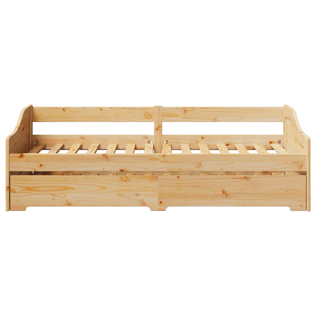 Lettino con Rotelle senza Materasso IRUN 90x200 cm | homemem39