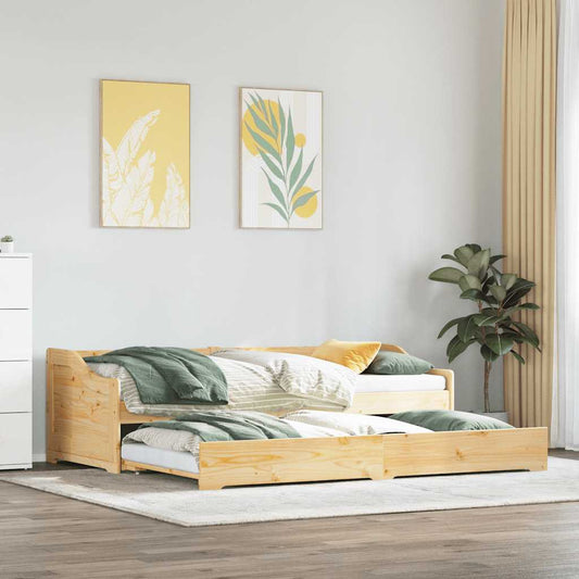 Lettino con Rotelle senza Materasso IRUN 90x200 cm | homemem39