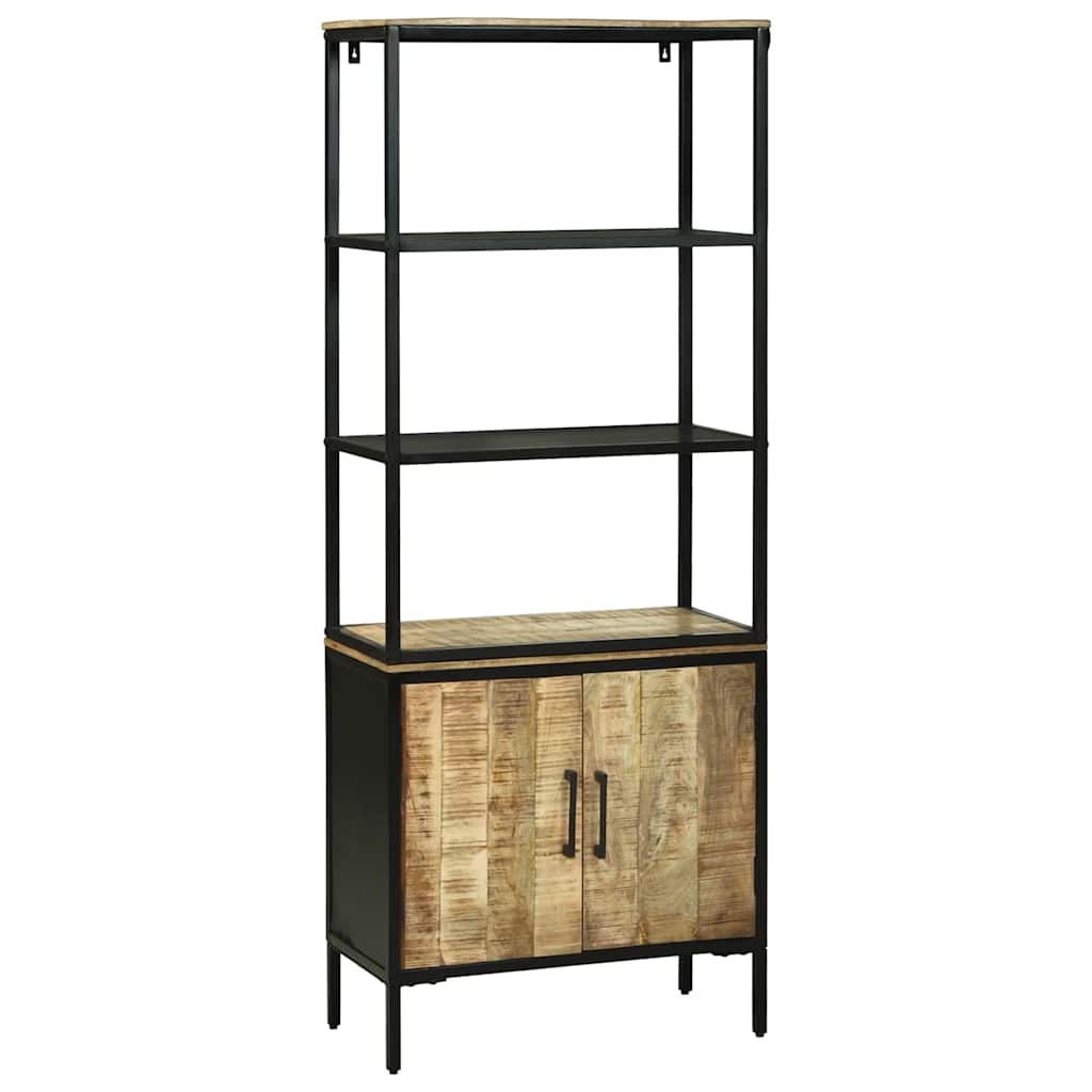 Credenza Marrone 70 x 35 x 180 cm Legno di mango massello