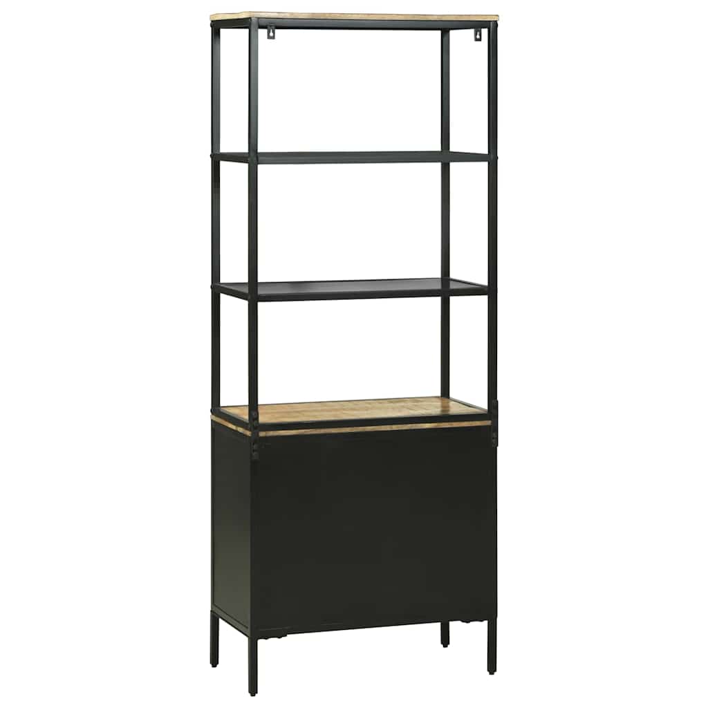 Credenza Marrone 70 x 35 x 180 cm Legno di mango massello