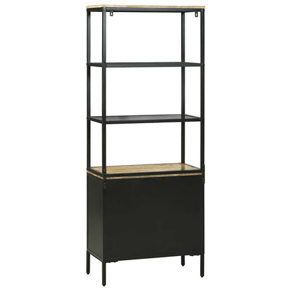 Credenza Marrone 70 x 35 x 180 cm Legno di mango massello