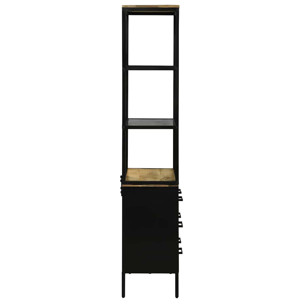 Credenza Marrone 70 x 35 x 180 cm Legno di mango massello