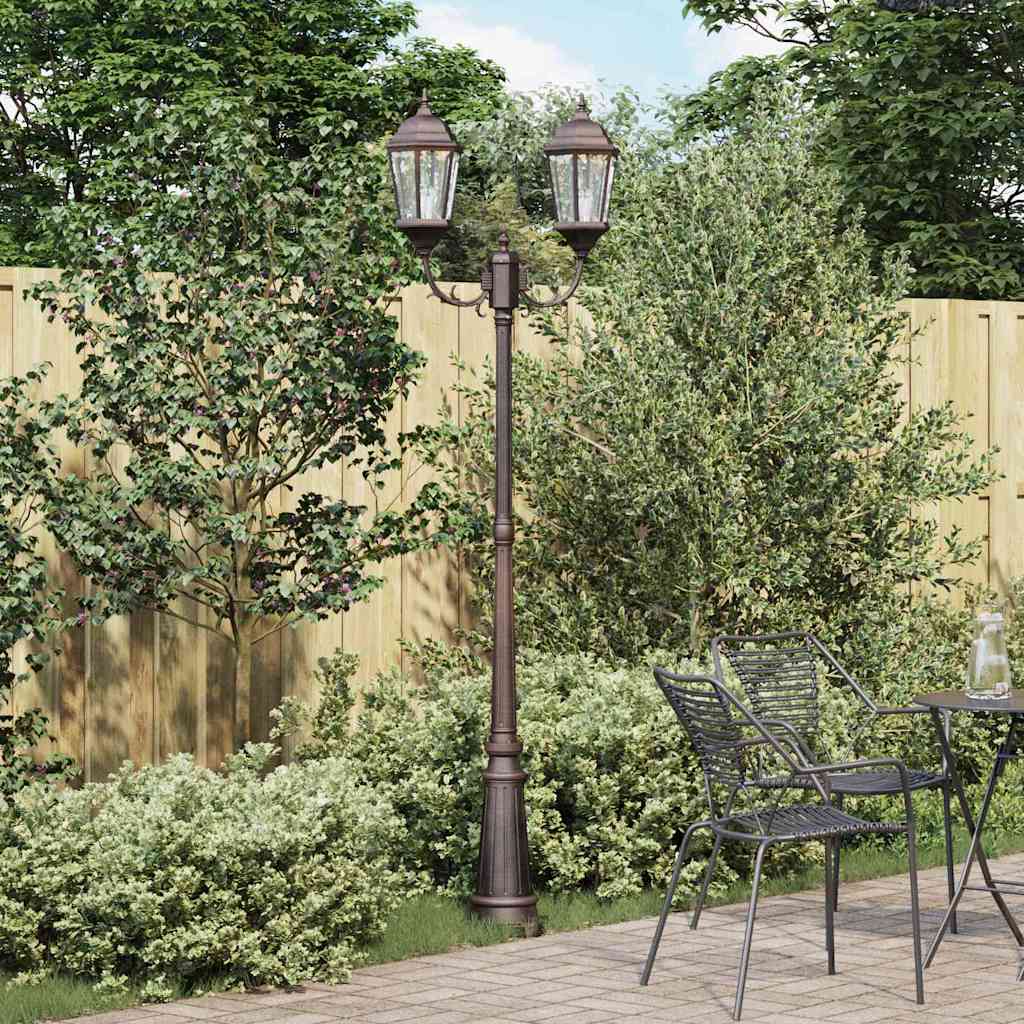 Luce da Giardino Bronzo 68 x 20 x 235 cm Alluminio e vetro