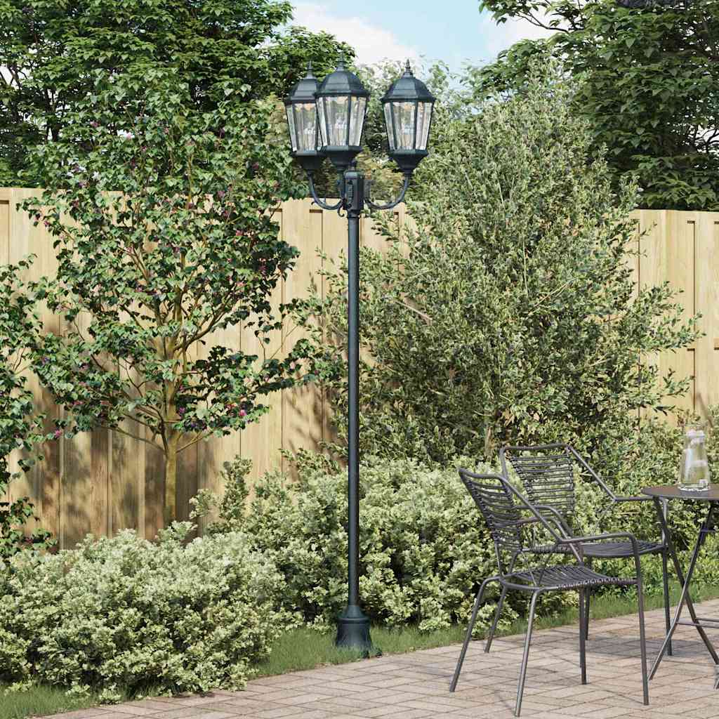 Luce da Giardino Verde vintage spazzolato 57 x 49 x 241 cm