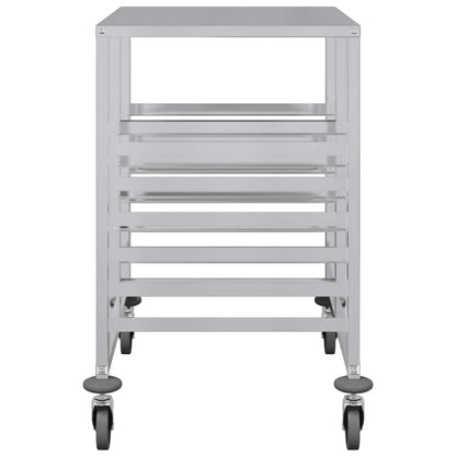 Carrello Portateglie con 12 GN Contenitori 75x55x87 cm