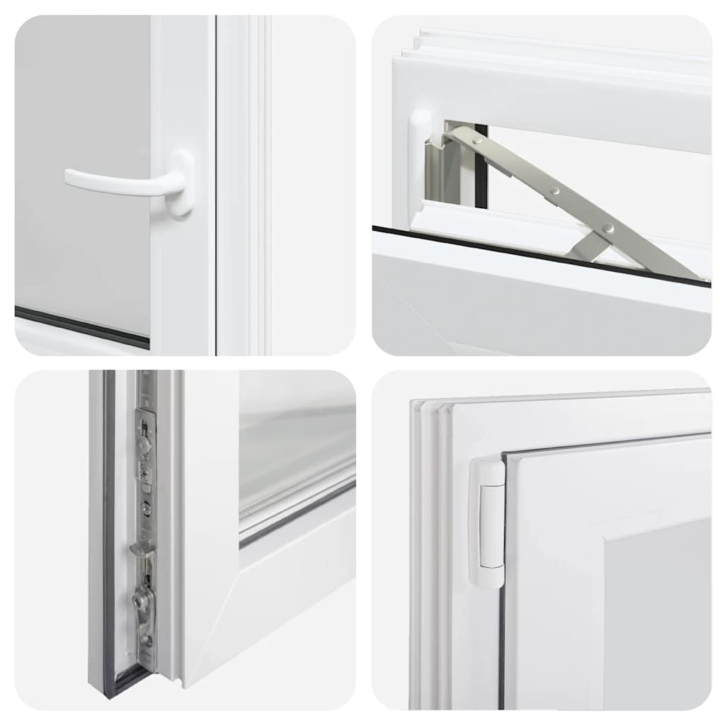 Finestra Seminterrato RISOR 60x60 cm Anta Ribalta DIN Sinistra - homemem39