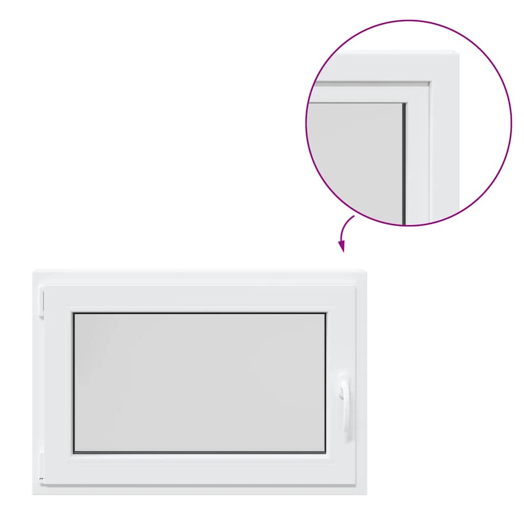 Finestra Seminterrato RISOR 90x60 cm Anta Ribalta DIN Sinistra - homemem39