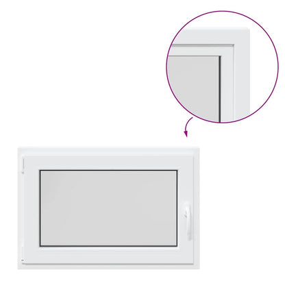 Finestra Seminterrato RISOR 90x60 cm Anta Ribalta DIN Sinistra - homemem39