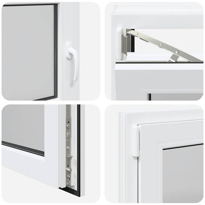 Finestra Seminterrato RISOR 90x60 cm Anta Ribalta DIN Sinistra - homemem39