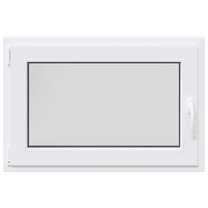 Finestra da cantina "RISOR" 90x70 cm anta ribalta DIN sinistra bianca