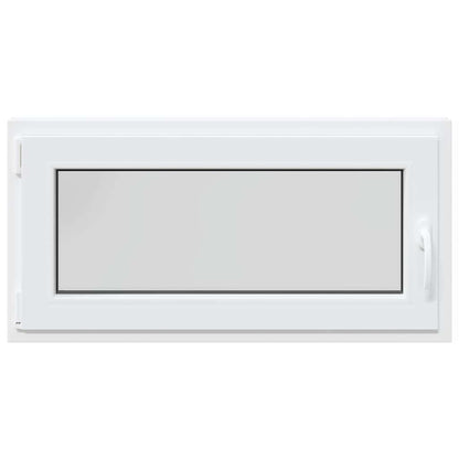 Finestra da cantina "RISOR" 100x50 cm anta ribalta DIN sinistra bianca