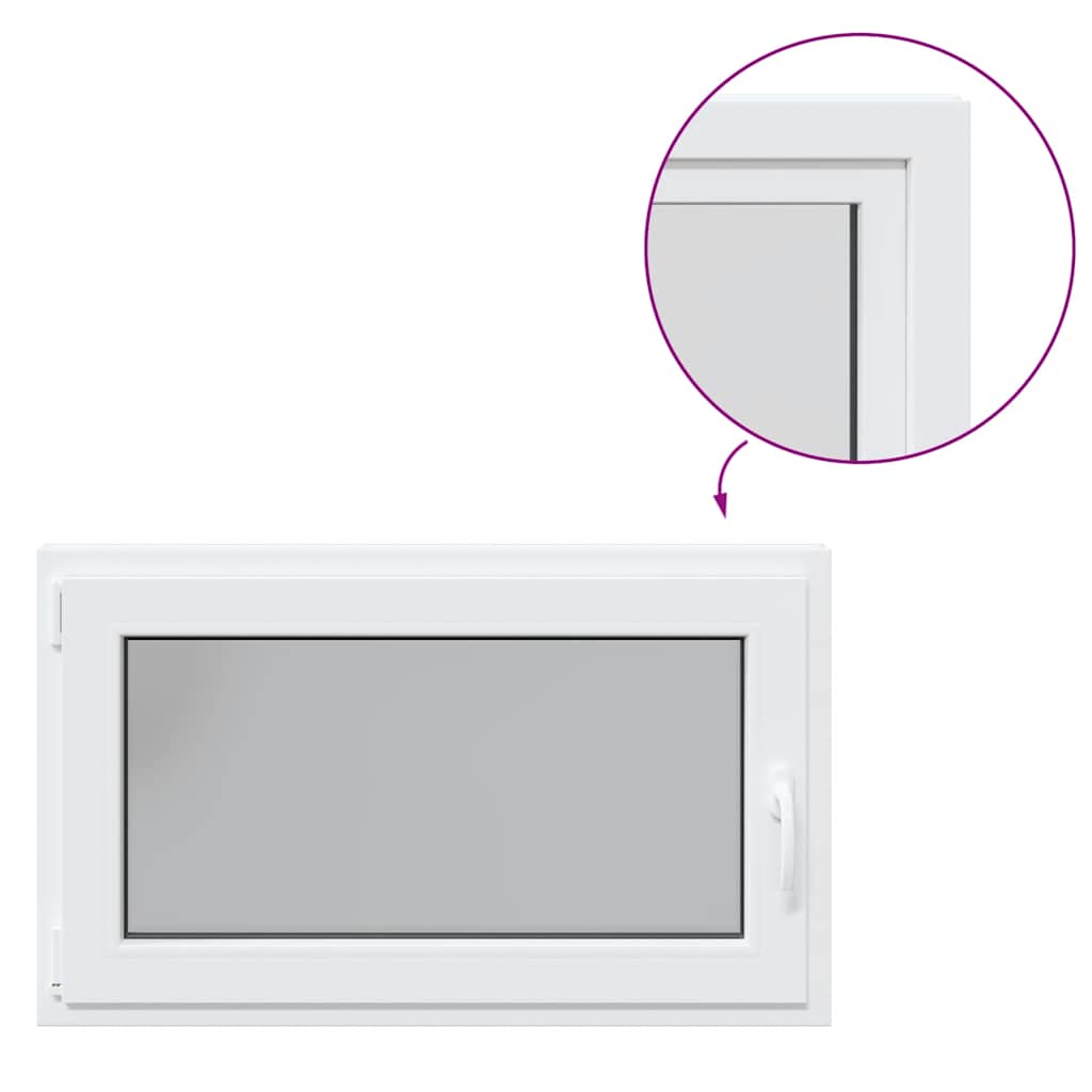 Finestra Seminterrato RISOR 100x60 cm Anta Ribalta DIN Sinistra - homemem39