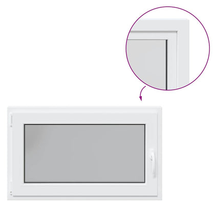 Finestra Seminterrato RISOR 100x60 cm Anta Ribalta DIN Sinistra - homemem39