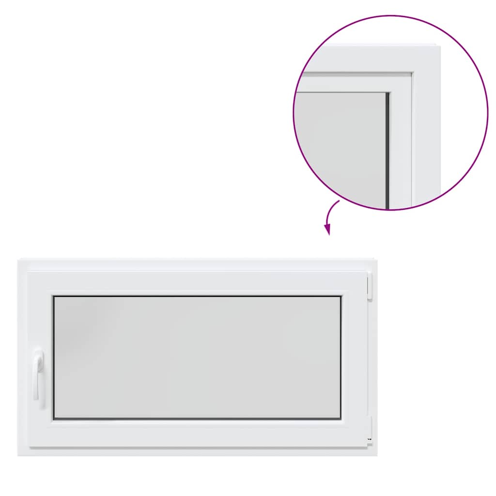 Finestra Seminterrato RISOR 110x60 cm Anta Ribalta DIN Destra - homemem39