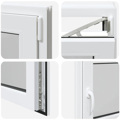 Finestra Seminterrato RISOR 120x60 cm Anta Ribalta DIN Destra - homemem39