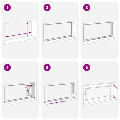 Finestra Seminterrato RISOR 120x60 cm Anta Ribalta DIN Destra - homemem39