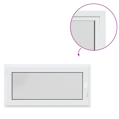 Finestra Seminterrato RISOR 120x60 cm Anta Ribalta DIN Sinistra - homemem39