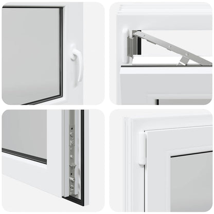 Finestra Seminterrato RISOR 120x60 cm Anta Ribalta DIN Sinistra - homemem39