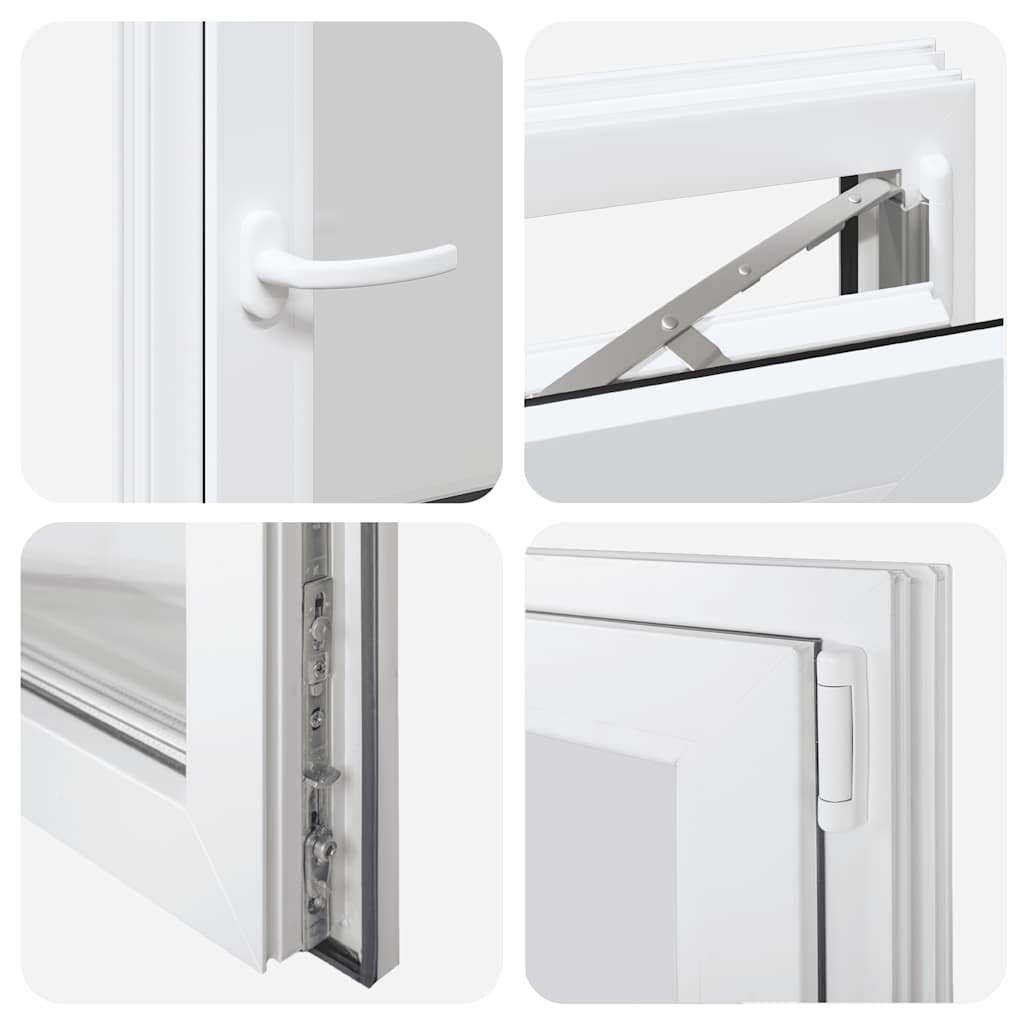 Finestra per Seminterrato RISOR 60x80cm Anta Ribalta DIN Destra - homemem39