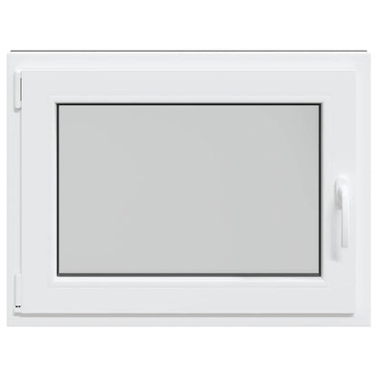 Finestra da cantina "RISOR" 80x50 cm anta ribalta DIN sinistra bianca