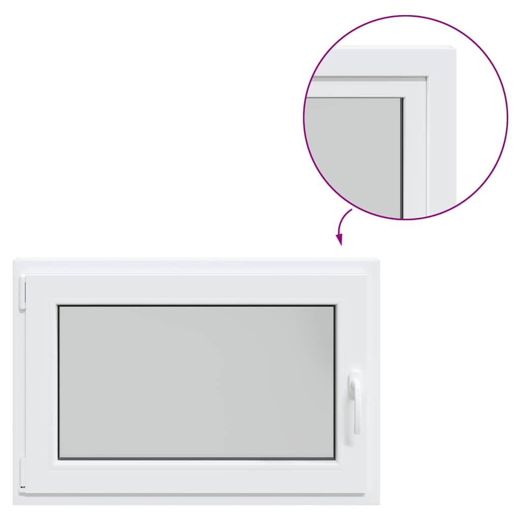 Finestra Seminterrato RISOR 90x60 cm Anta Ribalta DIN Sinistra - homemem39