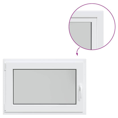 Finestra Seminterrato RISOR 90x60 cm Anta Ribalta DIN Sinistra - homemem39