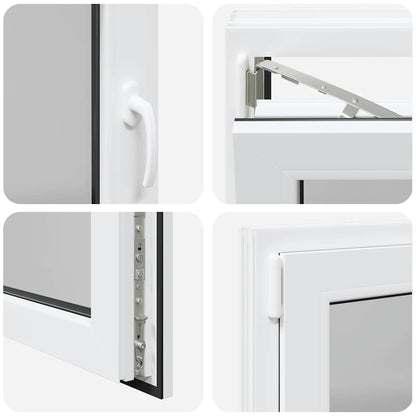 Finestra Seminterrato RISOR 90x60 cm Anta Ribalta DIN Sinistra - homemem39