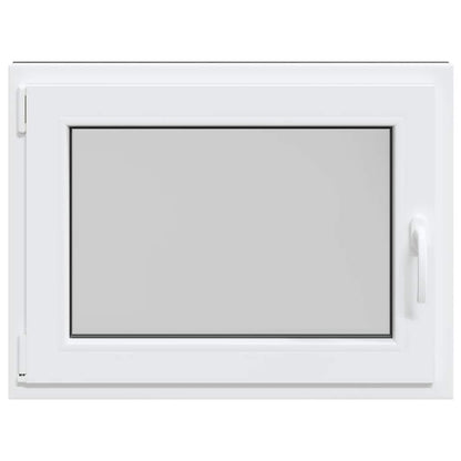 Finestra da cantina "RISOR" 90x70 cm anta ribalta DIN sinistra bianca - homemem39