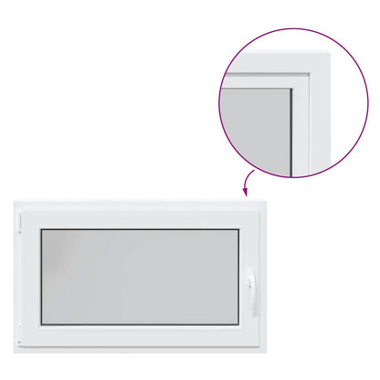 Finestra Seminterrato RISOR 100x60 cm Anta Ribalta DIN Sinistra - homemem39