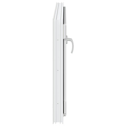 Finestra da cantina "RISOR" 100x70 cm anta ribalta DIN sinistra bianca - homemem39