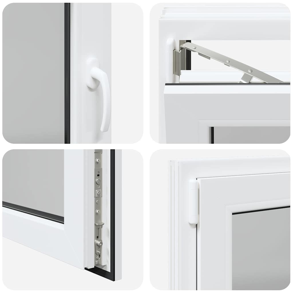 Finestra Seminterrato RISOR 110x60 cm Anta Ribalta DIN Destra - homemem39