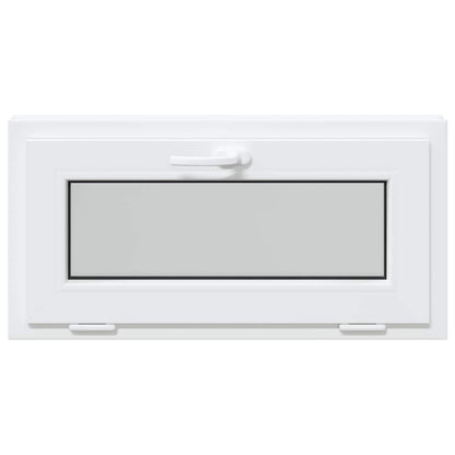 Finestra Seminterrato RISOR 80x40 cm Tilt 3 Vetri Bianco