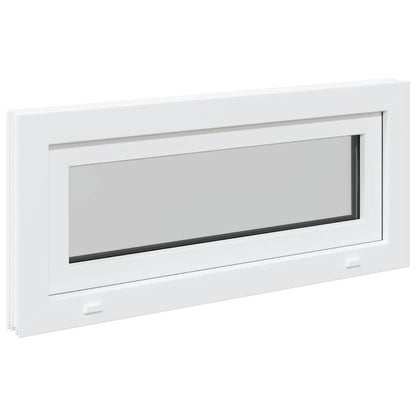 Finestra Seminterrato RISOR 90x40 cm Tilt 3 Vetri Bianco - homemem39