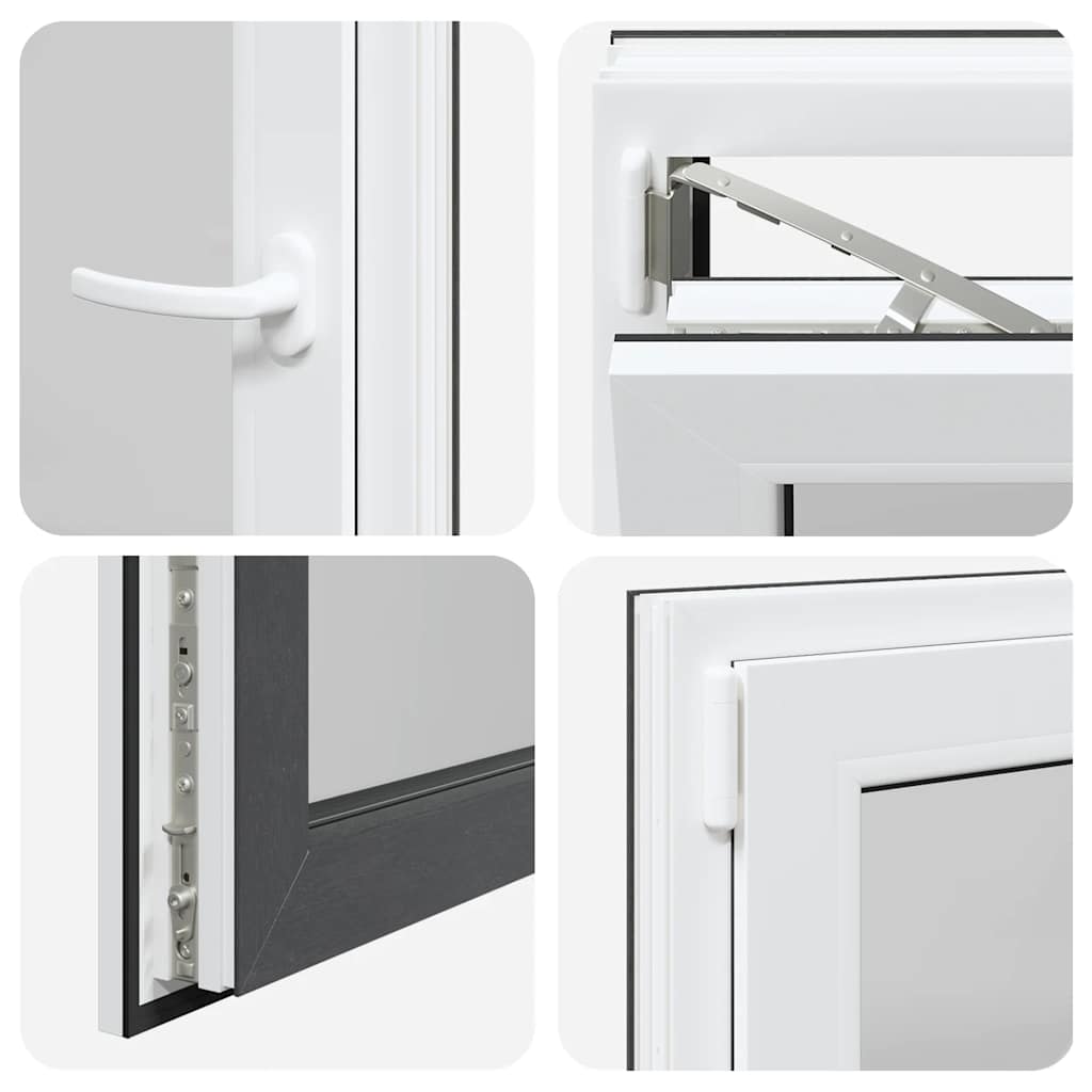 Finestra Seminterrato RISOR 60x60 cm Anta Ribalta DIN Sinistra - homemem39