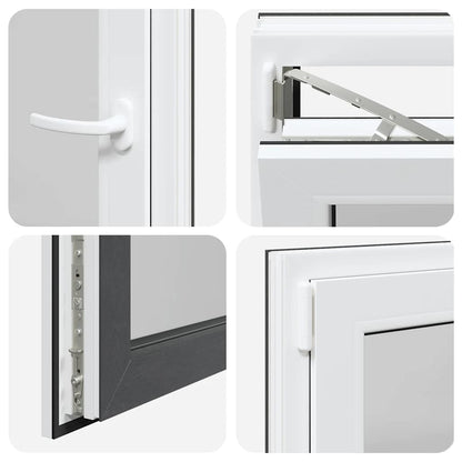 Finestra Seminterrato RISOR 60x60 cm Anta Ribalta DIN Sinistra - homemem39