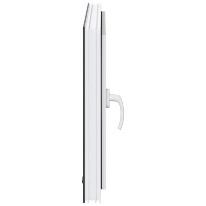 Finestra da cantina "RISOR" 80x50 cm anta-ribalta DIN destra antracite