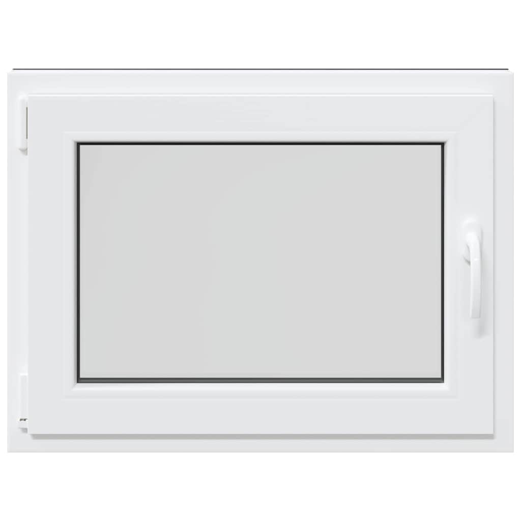 Finestra da cantina "RISOR" 80x50 cm anta-ribalta DIN sinistra antracite