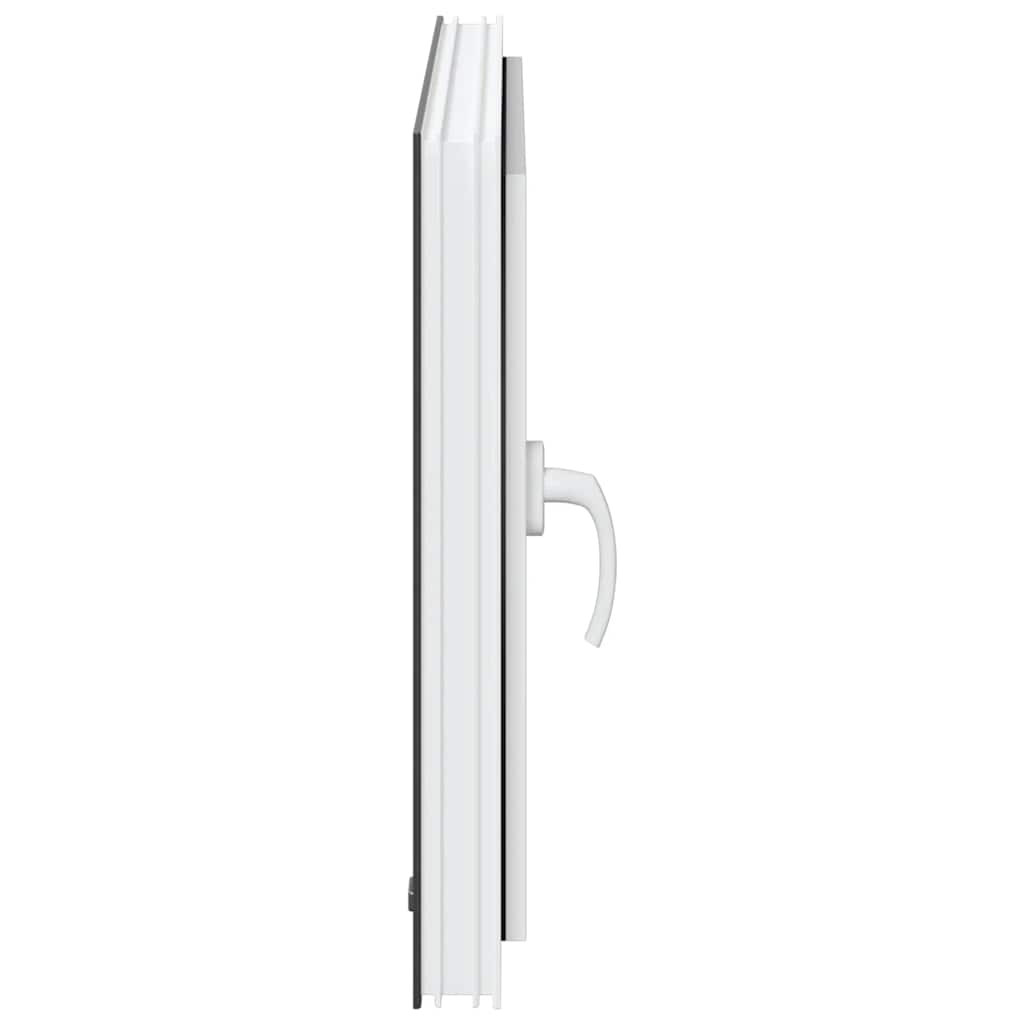 Finestra da cantina "RISOR" 80x60 cm anta-ribalta DIN destra antracite