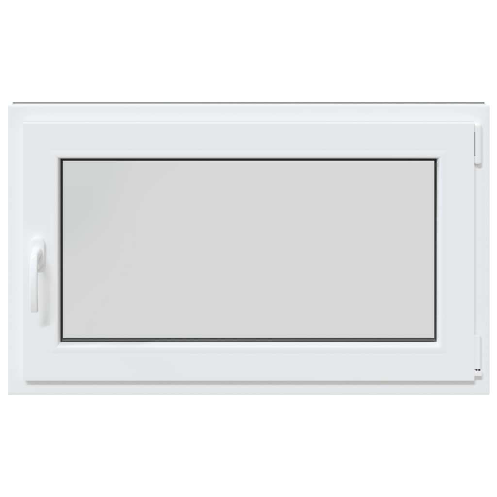 Finestra per cantina "RISOR" 100x60 cm Anta-ribalta DIN Destra Antracite - homemem39