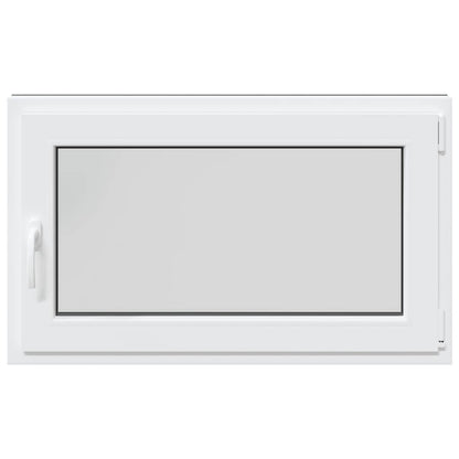 Finestra per cantina "RISOR" 100x60 cm Anta-ribalta DIN Destra Antracite - homemem39