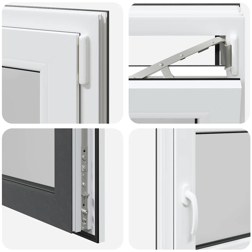 Finestra Seminterrato RISOR 110x60 cm Anta Ribalta DIN Destra - homemem39