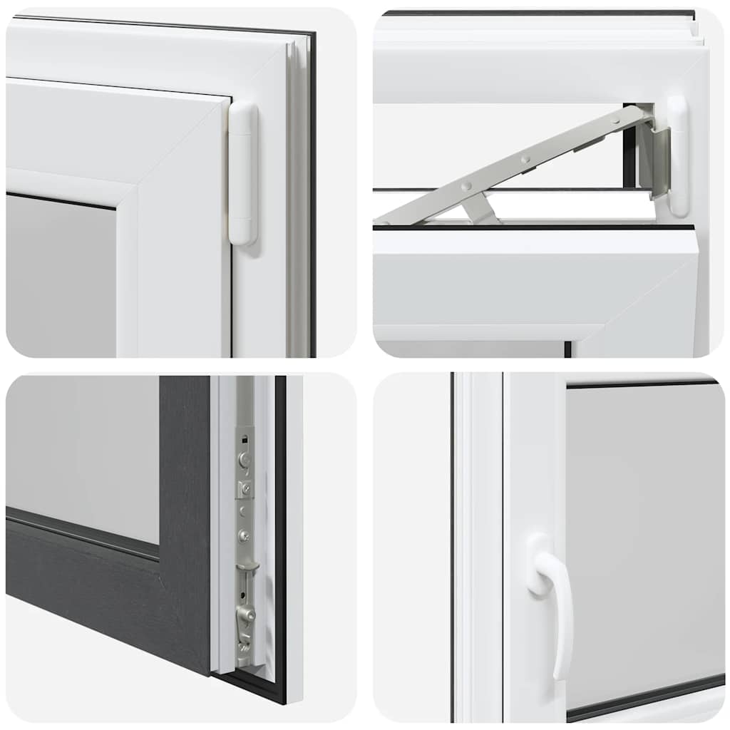 Finestra Seminterrato RISOR 120x60 cm Anta Ribalta DIN Destra - homemem39