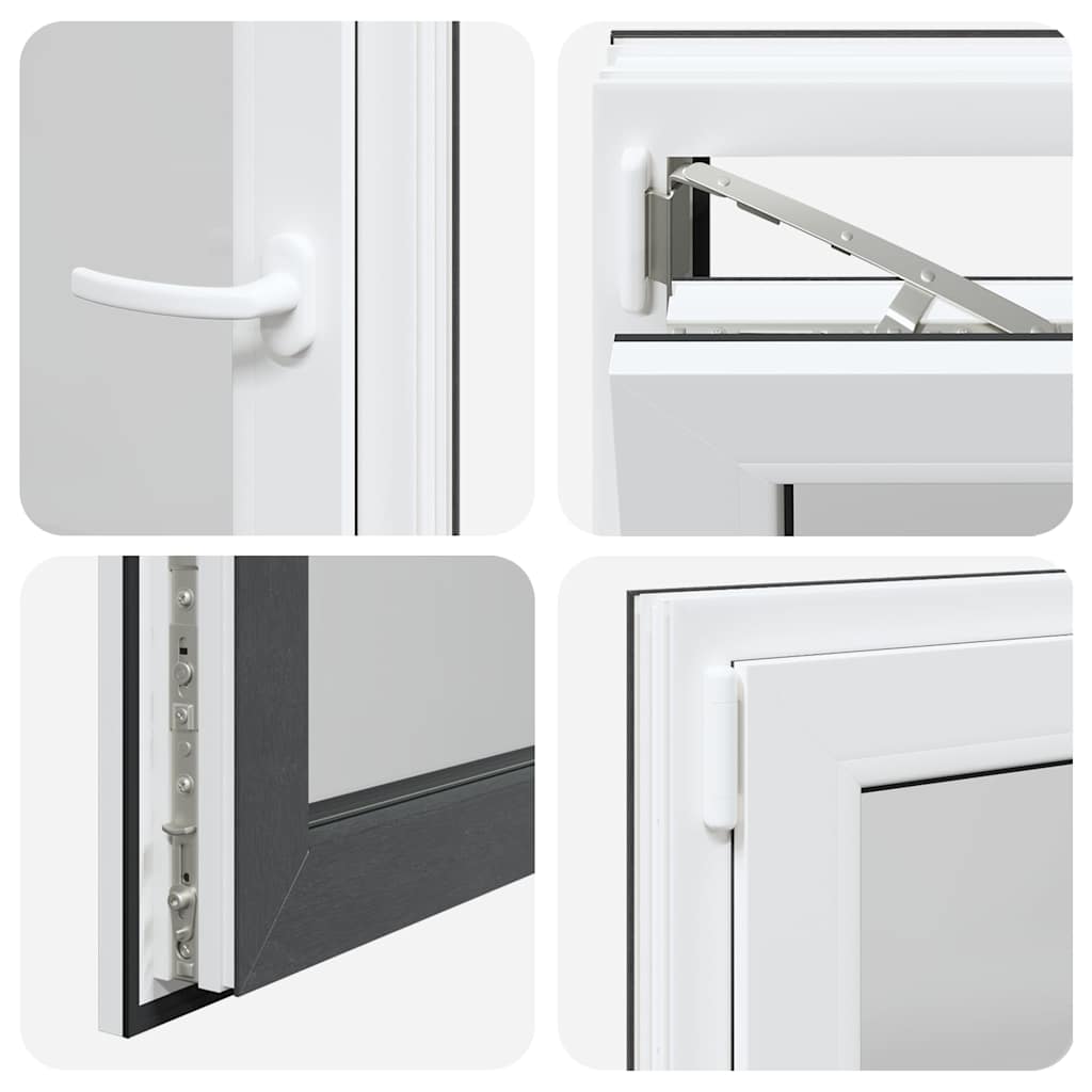 Finestra Seminterrato RISOR 60x60 cm Anta Ribalta DIN Sinistra - homemem39