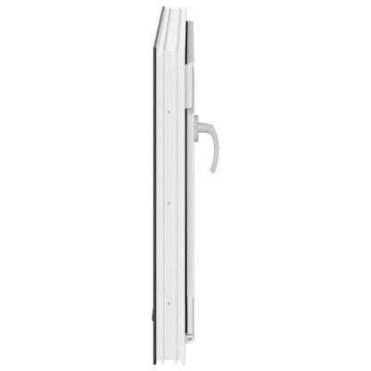 Finestra da cantina "RISOR" 80x60 cm anta-ribalta DIN sinistra antracite - homemem39