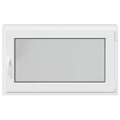 Finestra per cantina "RISOR" 100x50 cm Anta-ribalta DIN Destra Antracite