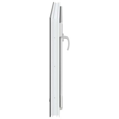 Finestra da cantina "RISOR" 100x60 cm anta-ribalta DIN sinistra antracite