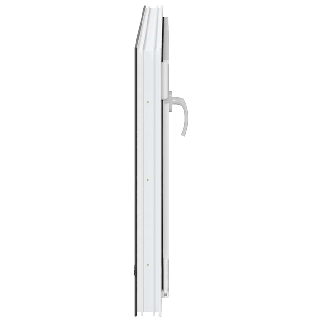 Finestra da cantina "RISOR" 100x70 cm anta-ribalta DIN sinistra antracite - homemem39