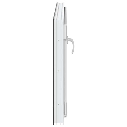 Finestra da cantina "RISOR" 100x70 cm anta-ribalta DIN sinistra antracite - homemem39