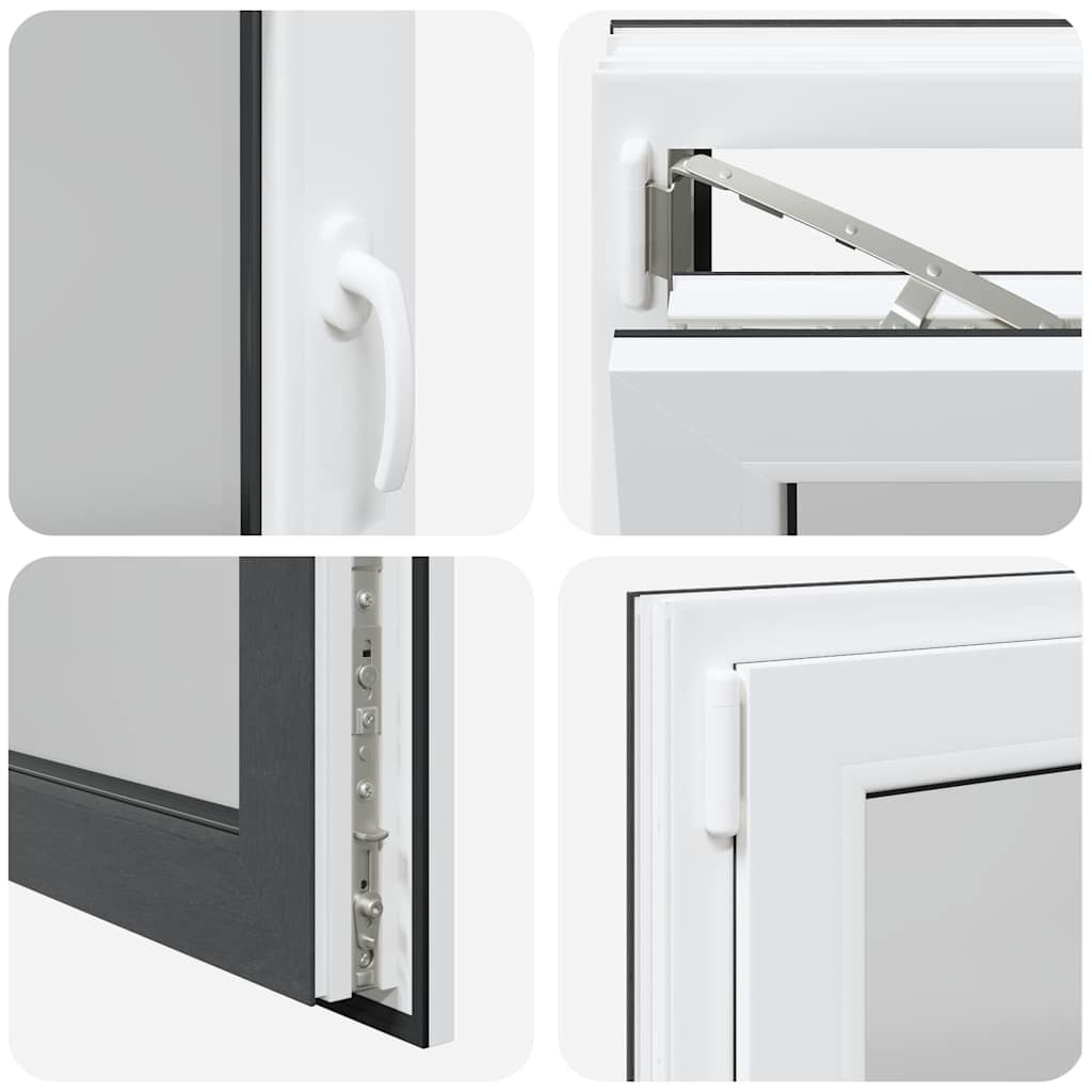 Finestra Seminterrato RISOR 110x60 cm Anta Ribalta DIN Sinistra - homemem39