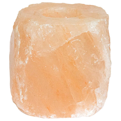 Portacandele in pietra di sale Rosa Sale Rock | homemem39